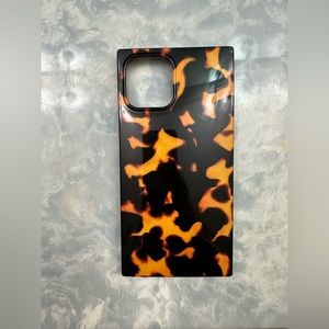 FLAUNT Tortoise Print SQUARE iPhone 12 Pro Max Case